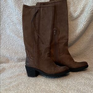 Nine West Vintage America Collection Tan Heeled Boots